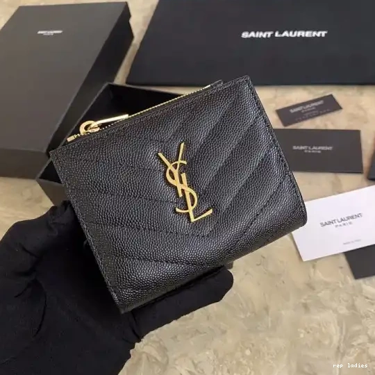 Rep ladies REP CARD ZIPPED YSL CASE MONOGRAM 0703